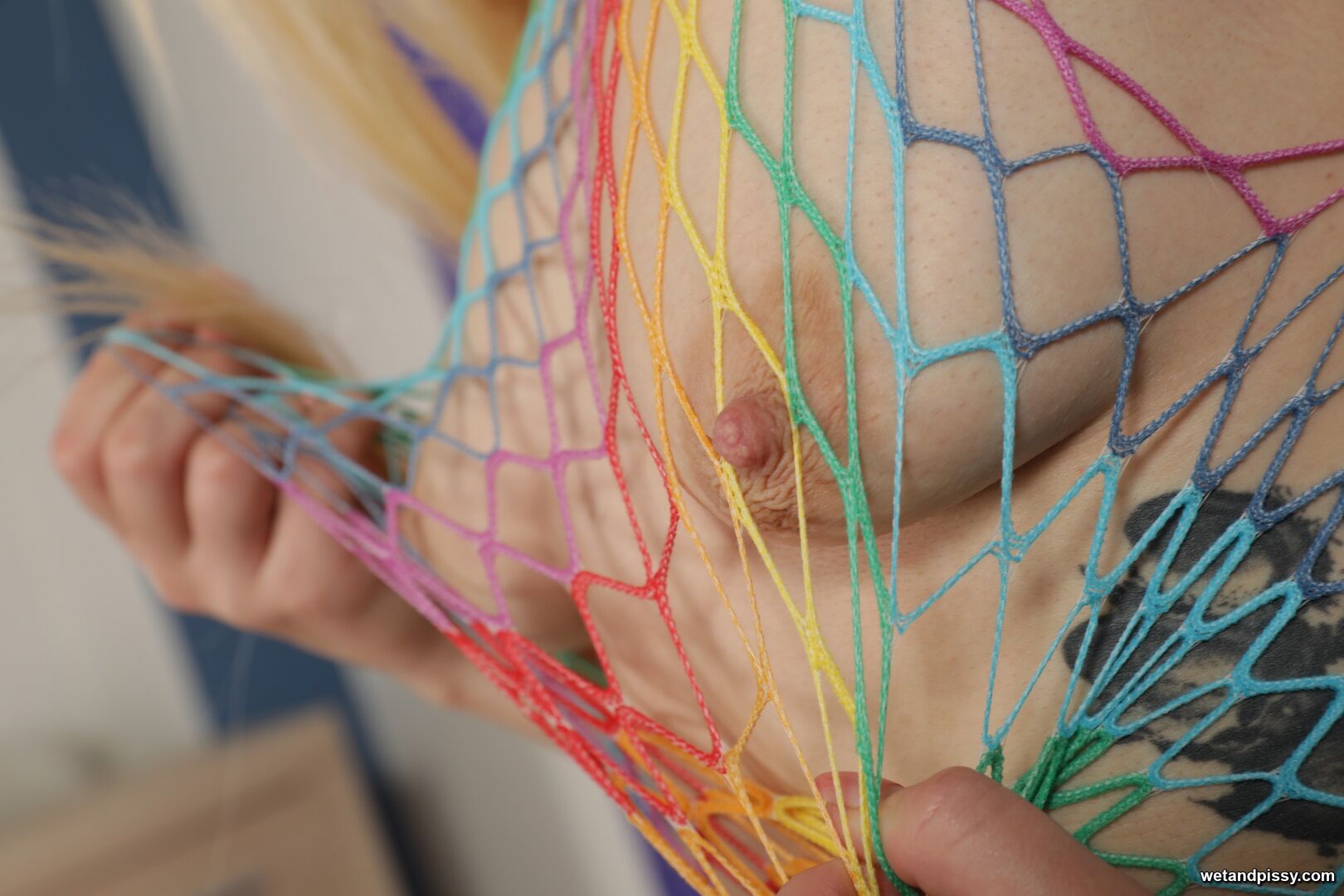 DARUMA — RAINBOW FISHNET