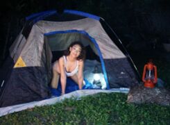 Sarah Lace Fucked In Camping Trip