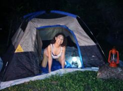 Sarah Lace Fucked In Camping Trip