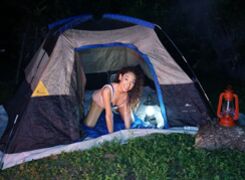 Sarah Lace Fucked In Camping Trip