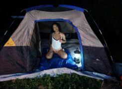 Sarah Lace Fucked In Camping Trip