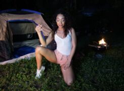 Sarah Lace Fucked In Camping Trip