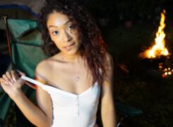 Sarah Lace Fucked In Camping Trip
