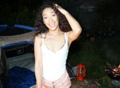 Sarah Lace Fucked In Camping Trip