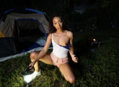 Sarah Lace Fucked In Camping Trip