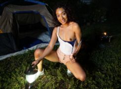 Sarah Lace Fucked In Camping Trip