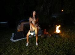 Sarah Lace Fucked In Camping Trip