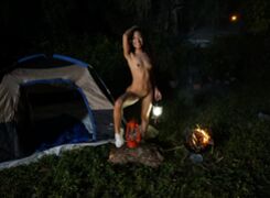 Sarah Lace Fucked In Camping Trip