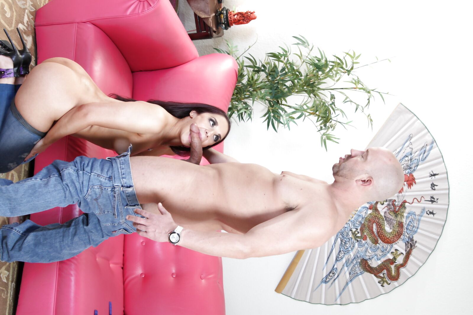 Sheena Ryder Loves Bouncing Her Round Booty On Cocks