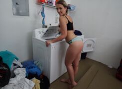 Fucked While She's Doing Laundry