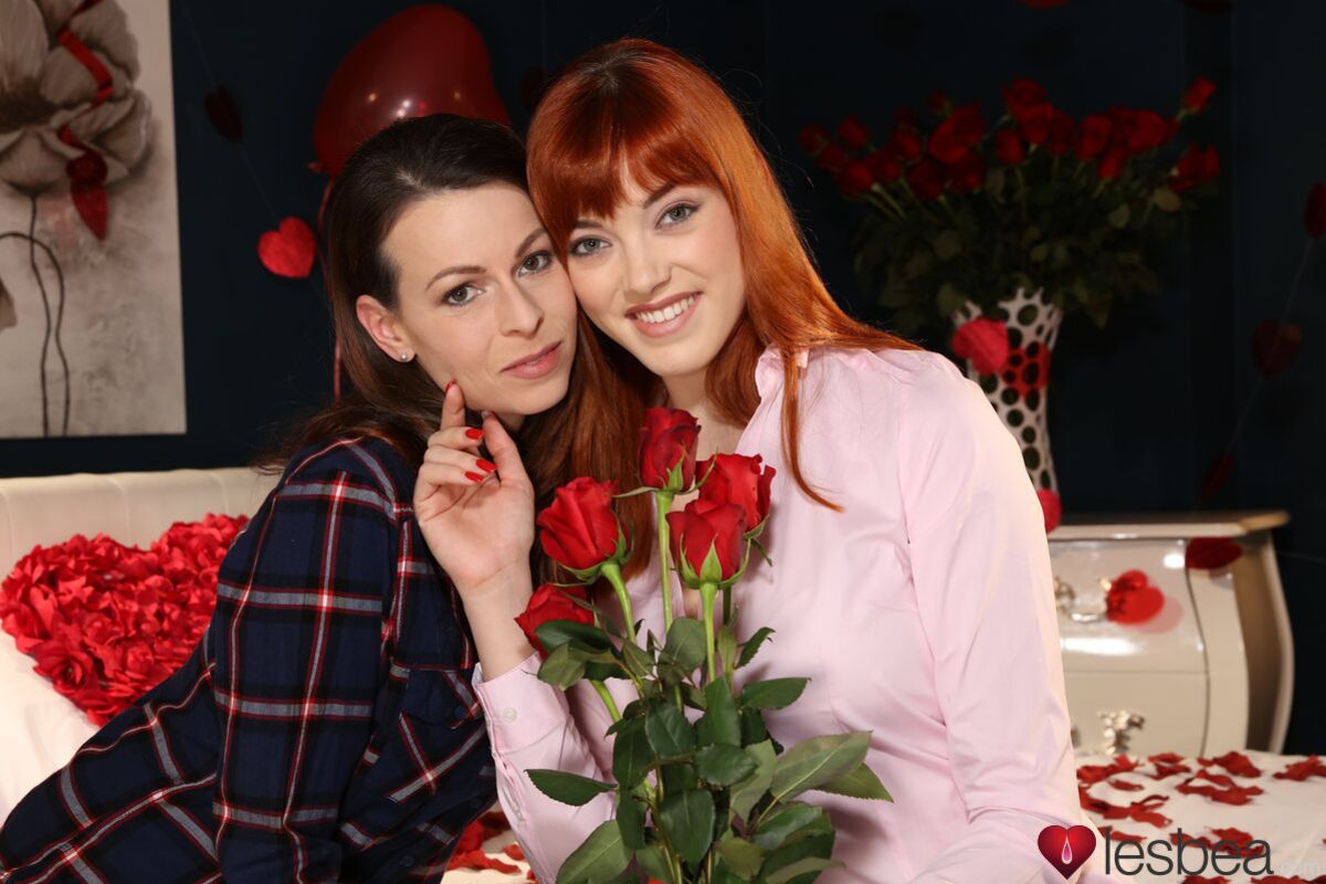 Redhead valentine for older woman
