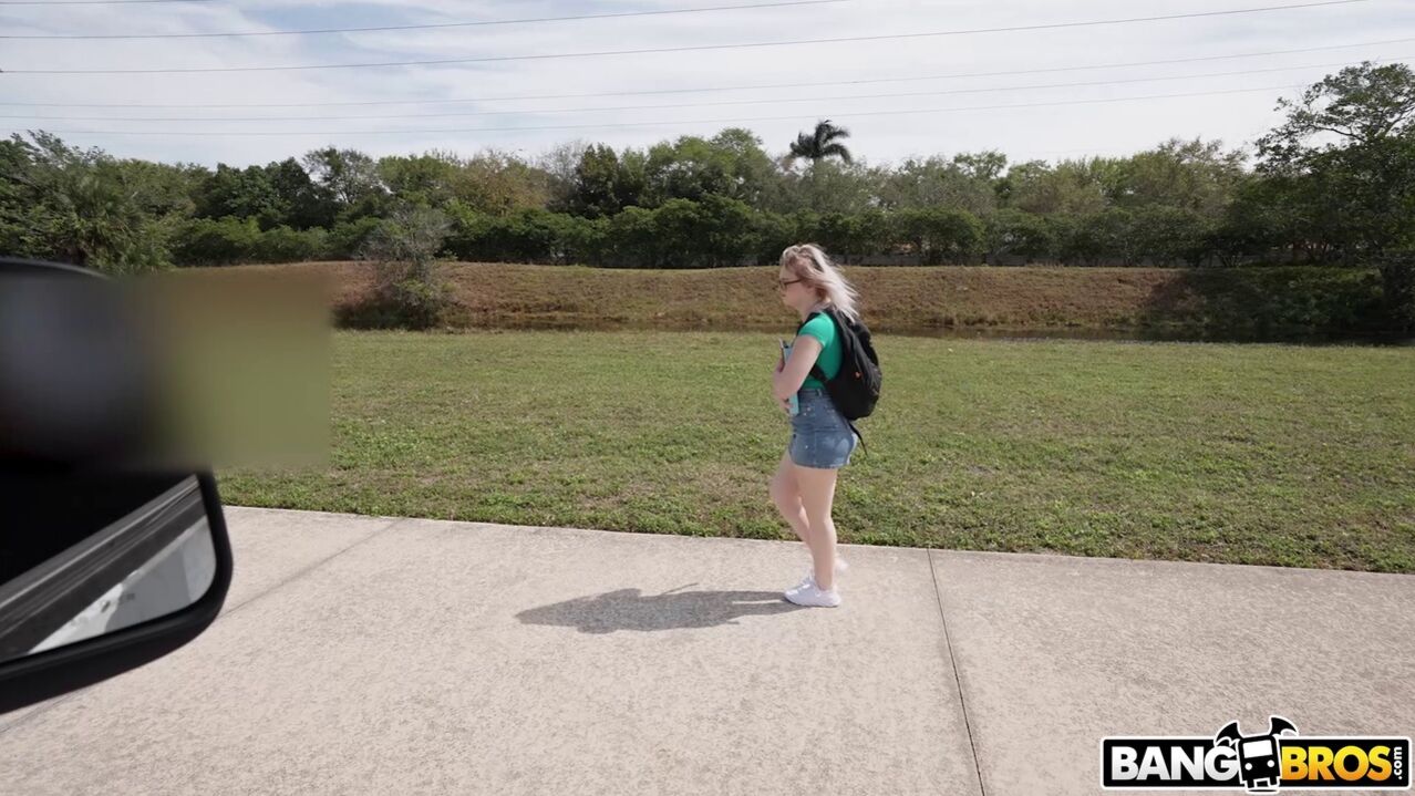 Nerdy Blonde Takes Big Dick