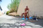 Fucked hard in public view