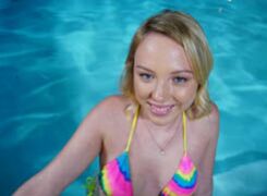 Dixie Lynn Fucked By The Pool