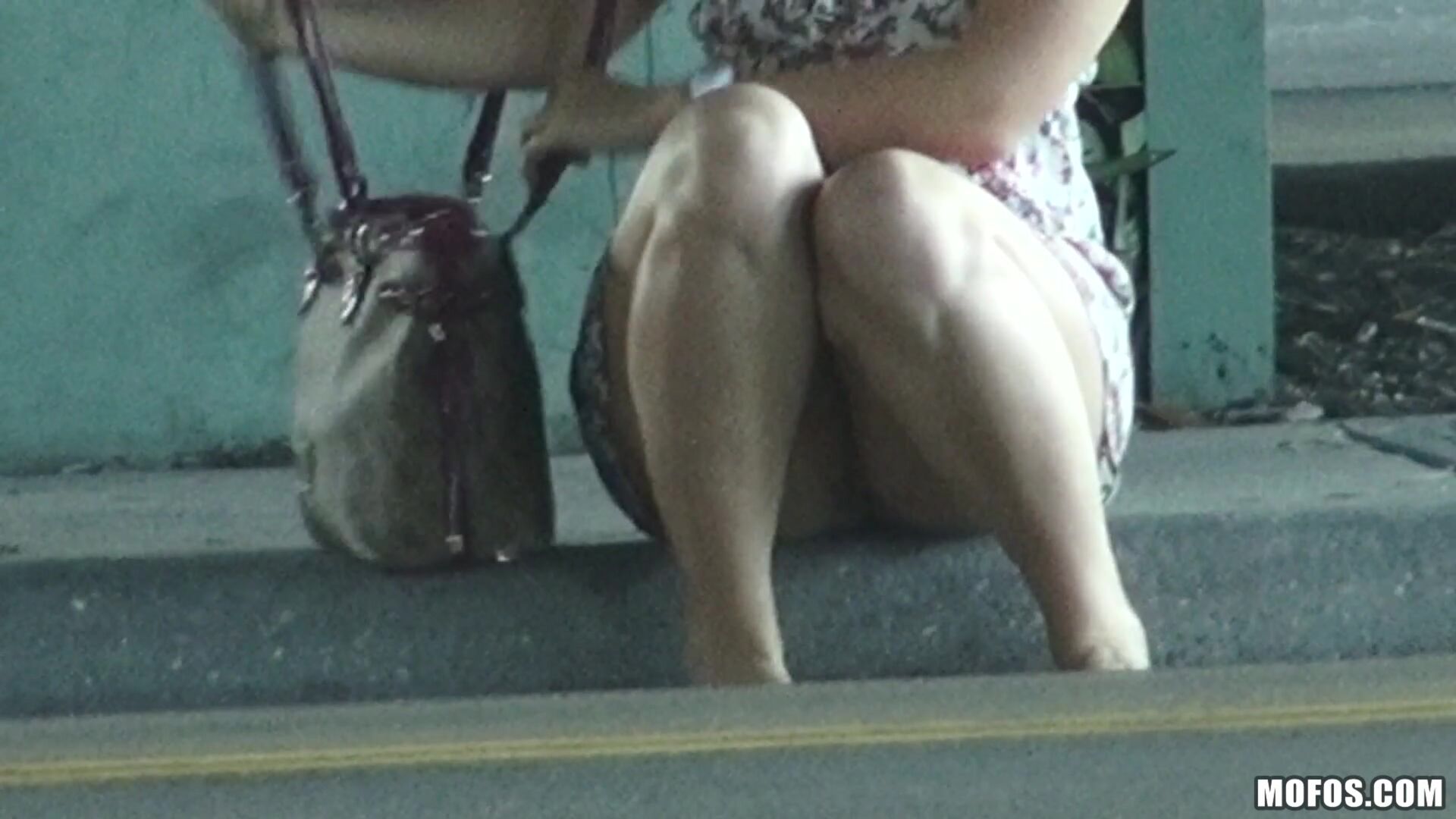 Blonde Gets Nailed on Camera