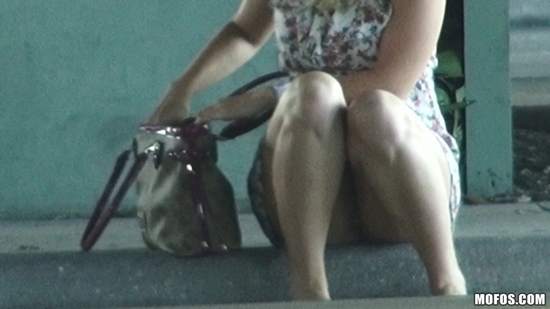 Blonde Gets Nailed on Camera