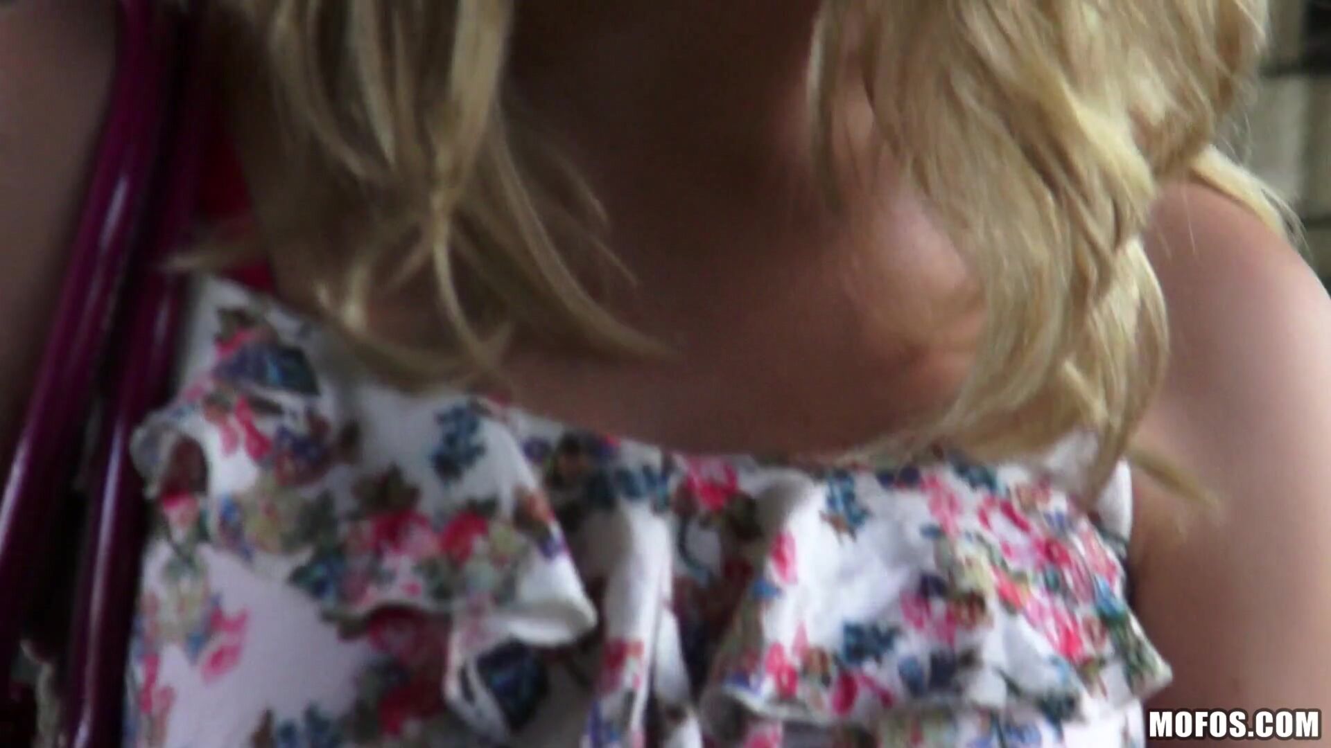 Blonde Gets Nailed on Camera