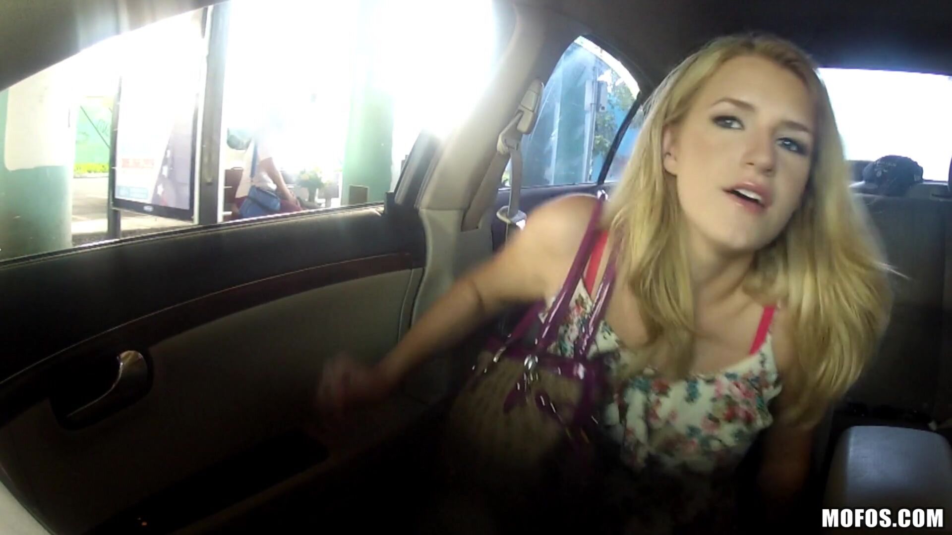 Blonde Gets Nailed on Camera