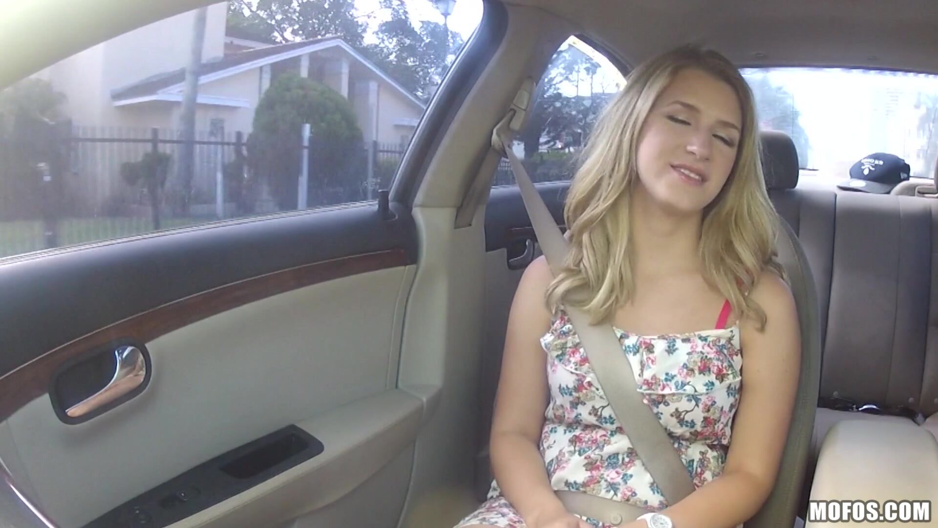 Blonde Gets Nailed on Camera