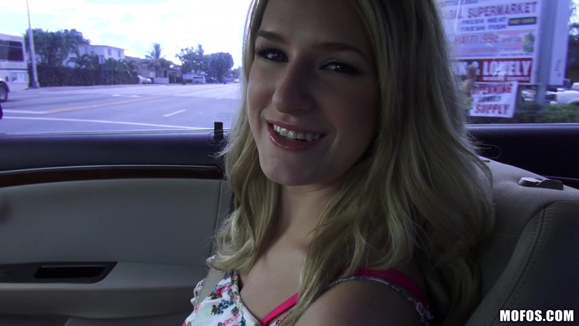 Blonde Gets Nailed on Camera