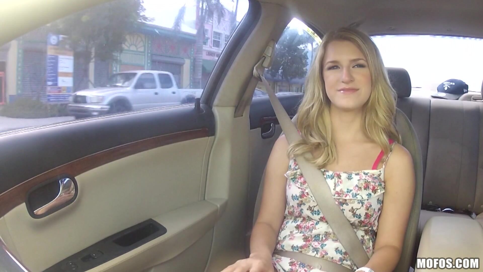 Blonde Gets Nailed on Camera