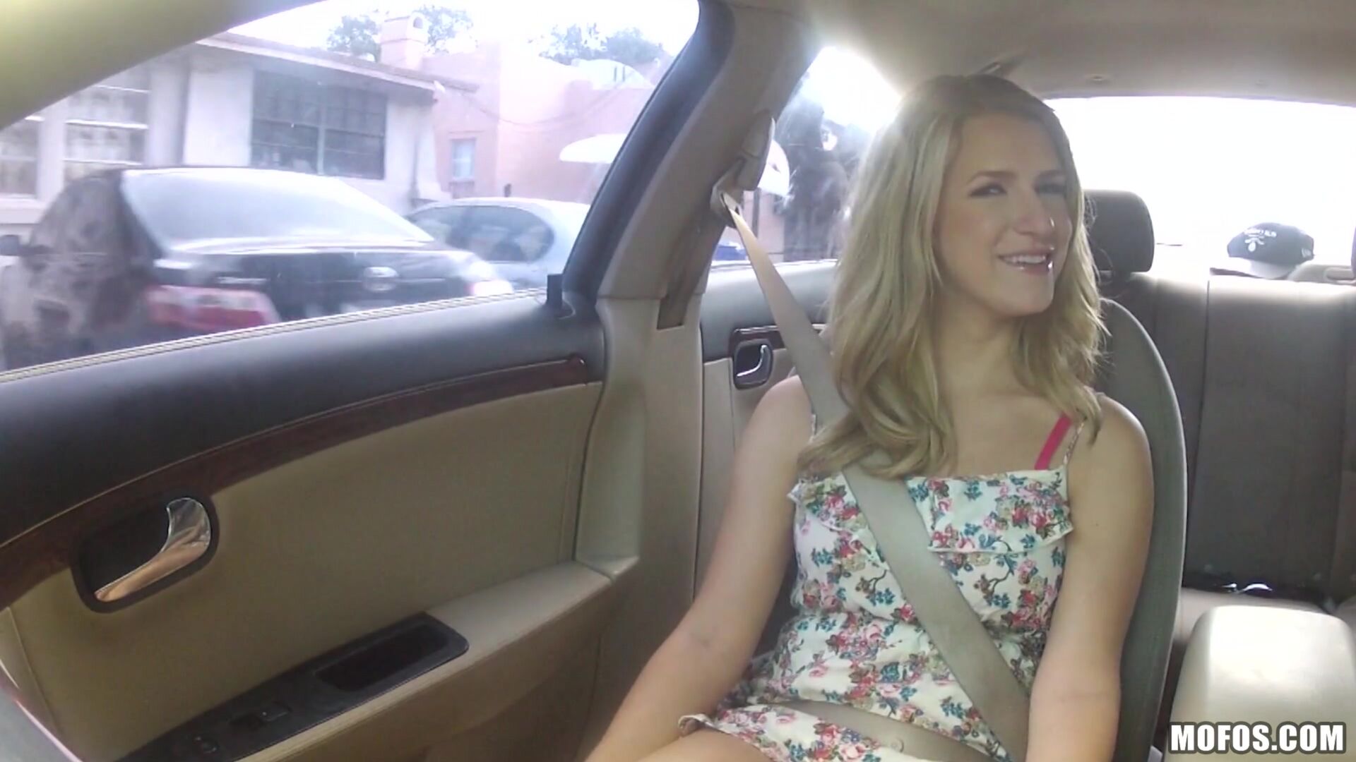 Blonde Gets Nailed on Camera