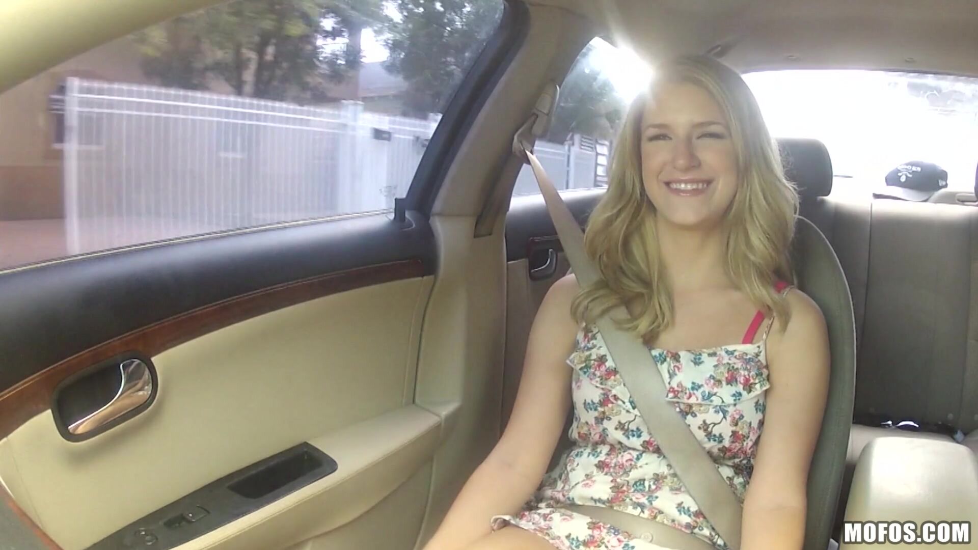 Blonde Gets Nailed on Camera