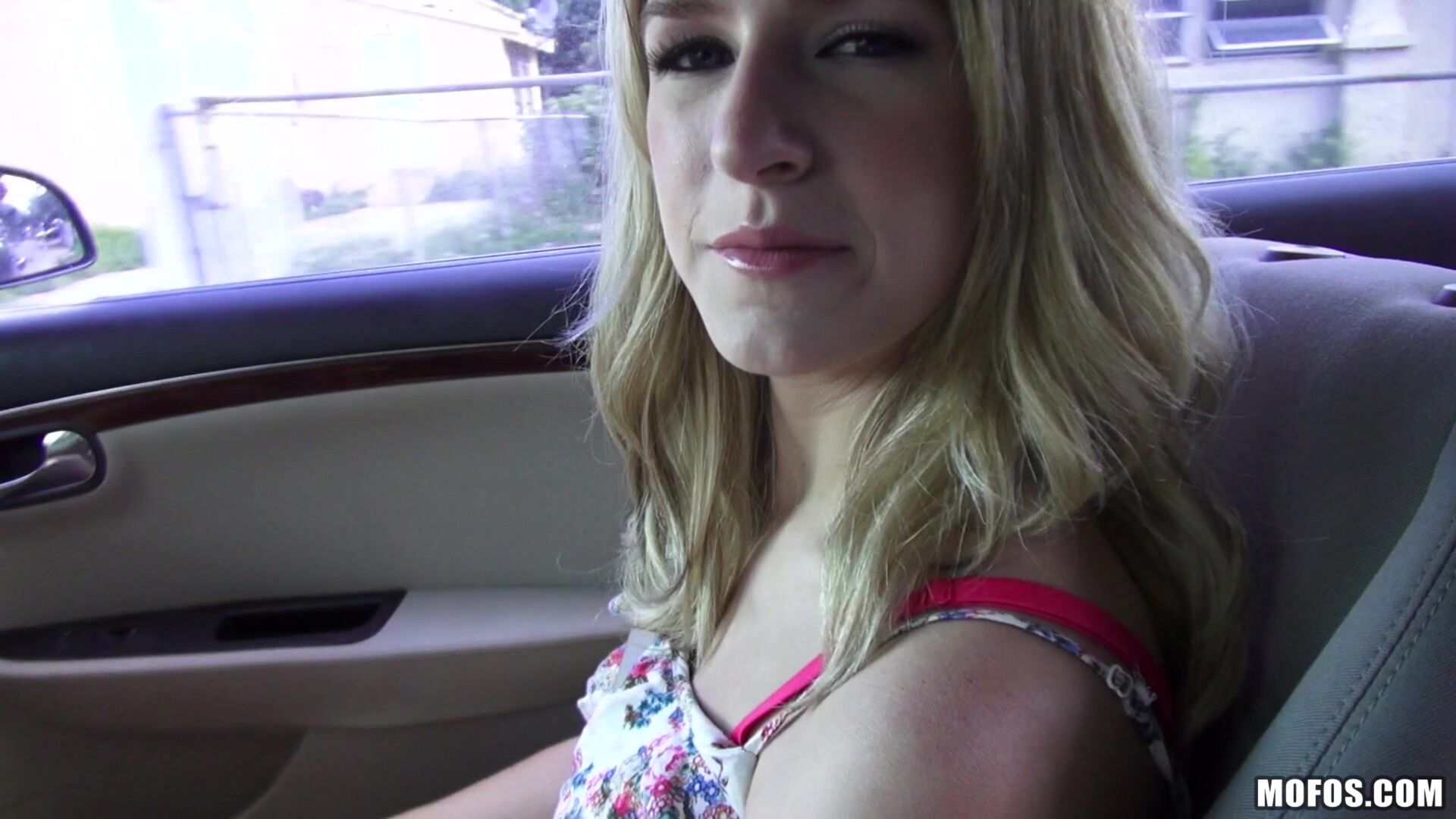 Blonde Gets Nailed on Camera