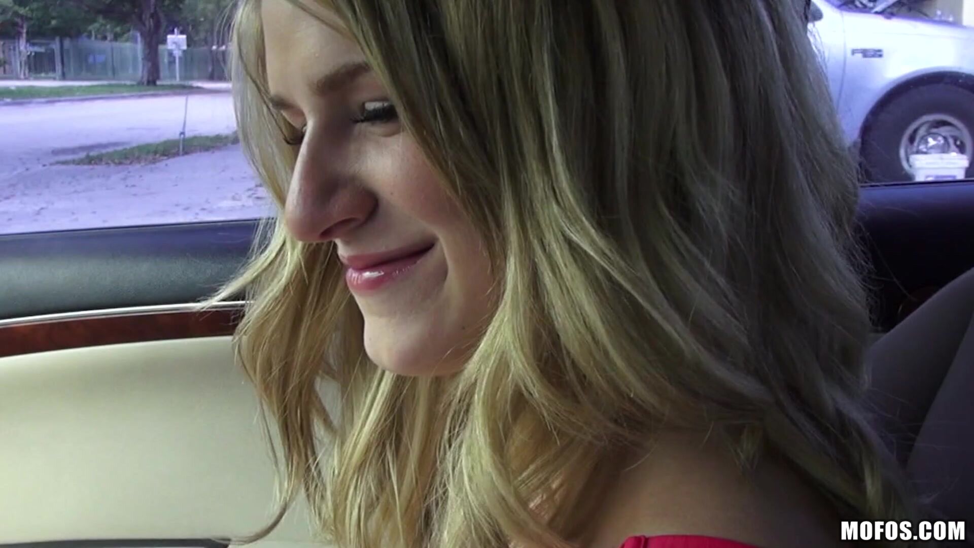Blonde Gets Nailed on Camera