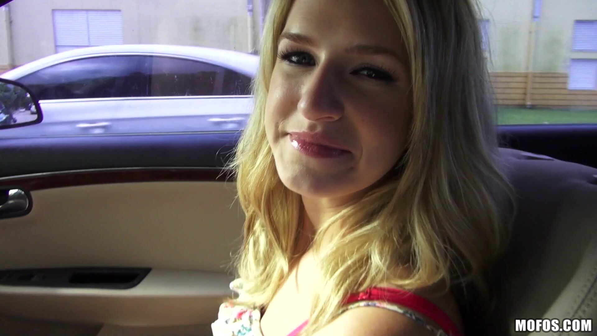 Blonde Gets Nailed on Camera