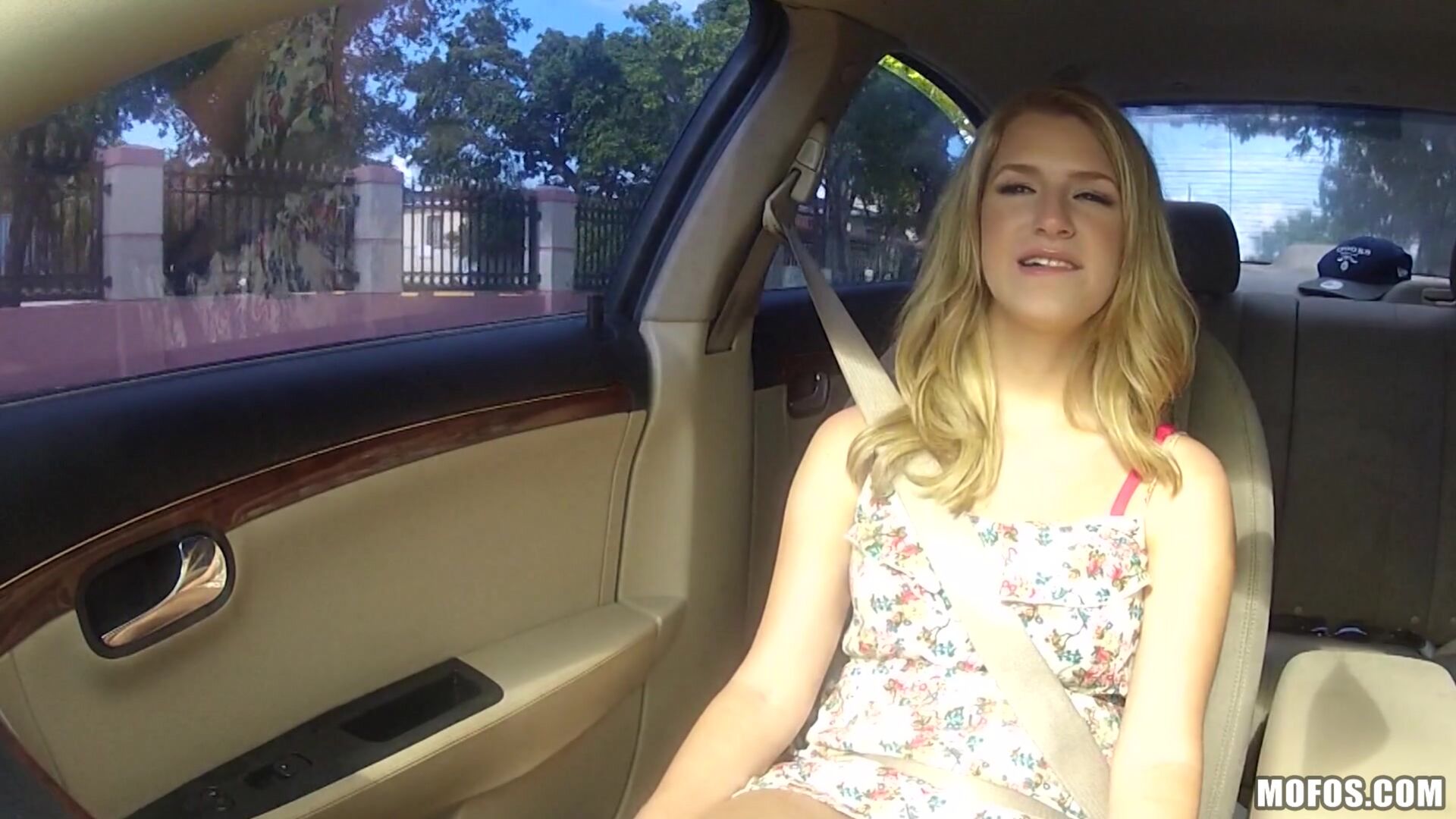 Blonde Gets Nailed on Camera