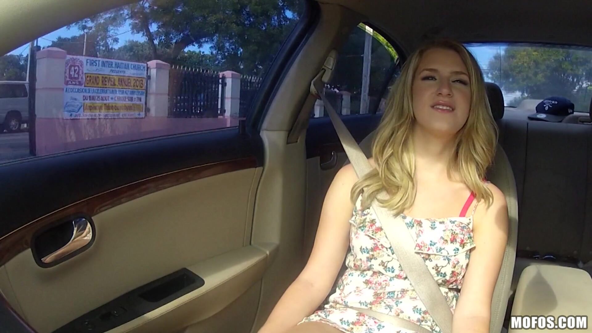 Blonde Gets Nailed on Camera