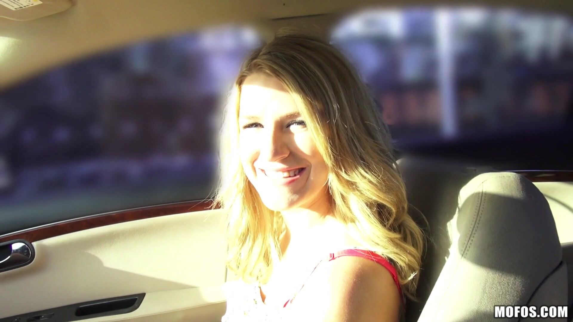 Blonde Gets Nailed on Camera