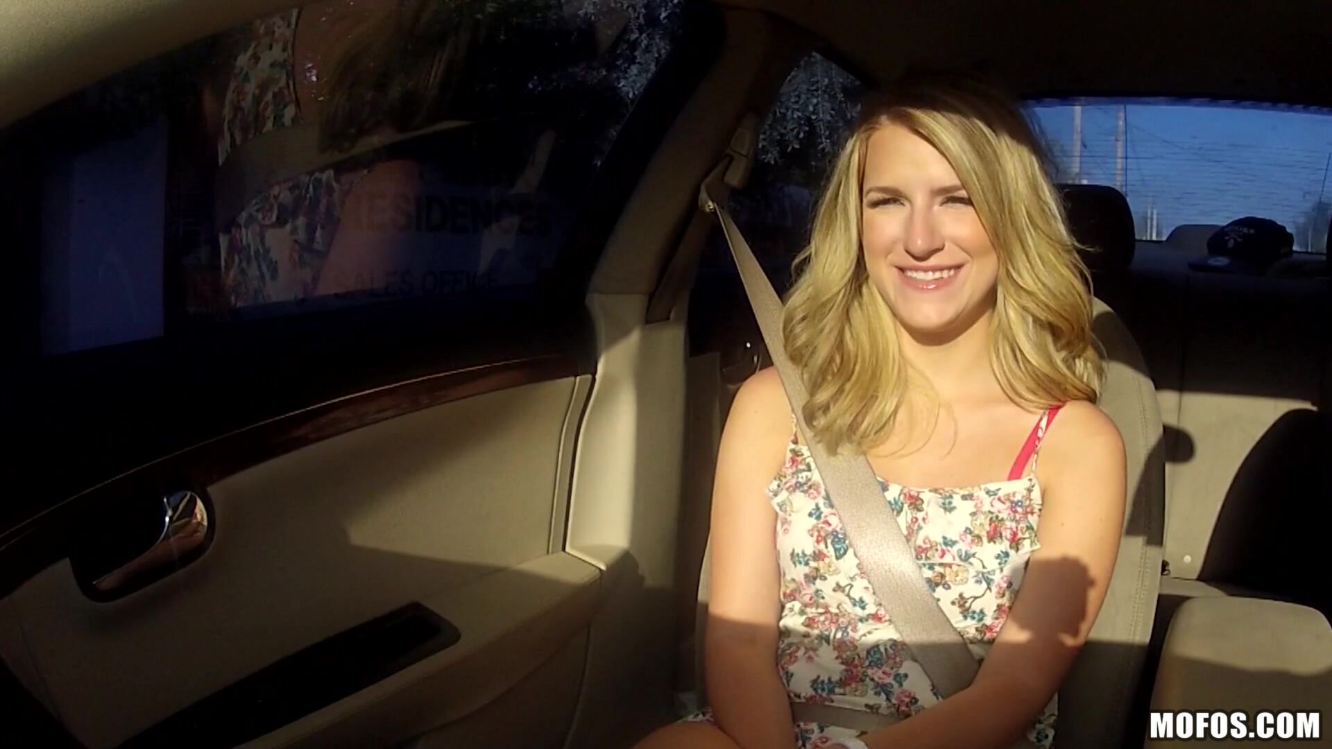 Blonde Gets Nailed on Camera