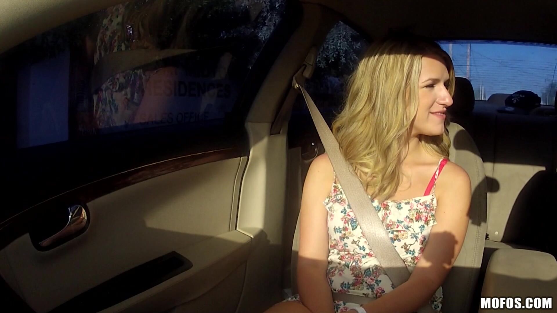 Blonde Gets Nailed on Camera