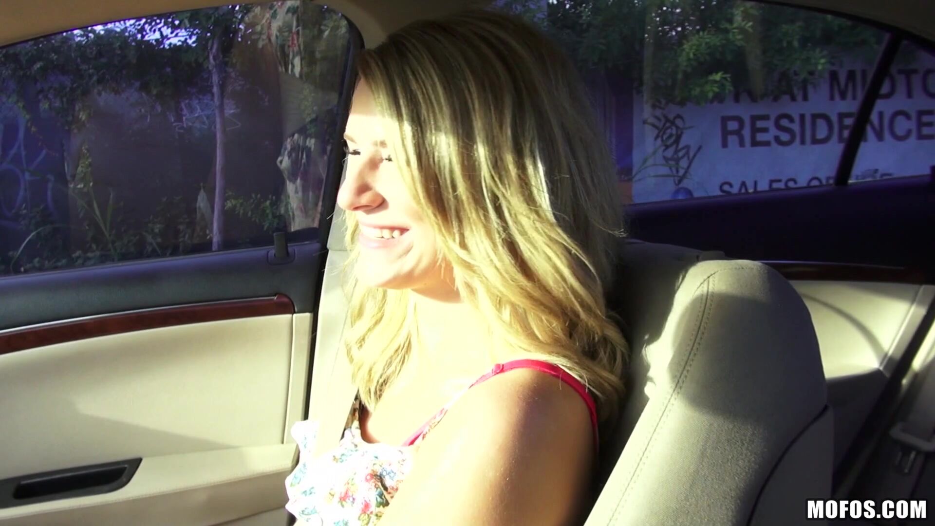 Blonde Gets Nailed on Camera