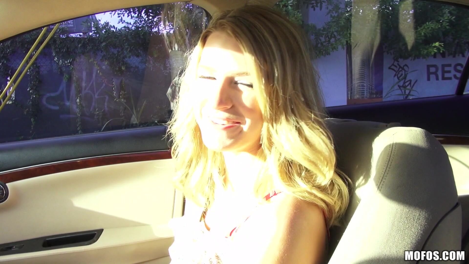 Blonde Gets Nailed on Camera