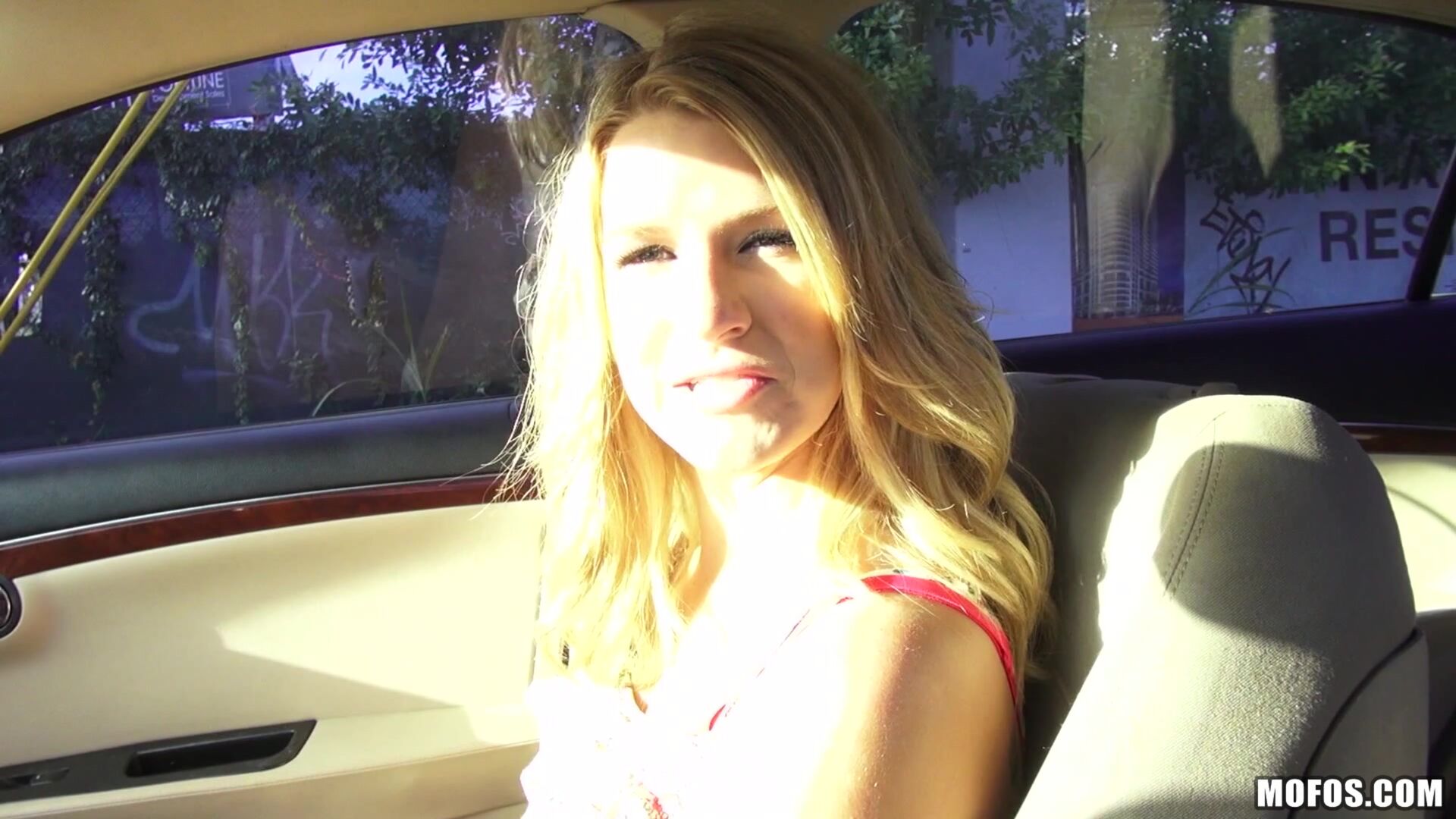 Blonde Gets Nailed on Camera
