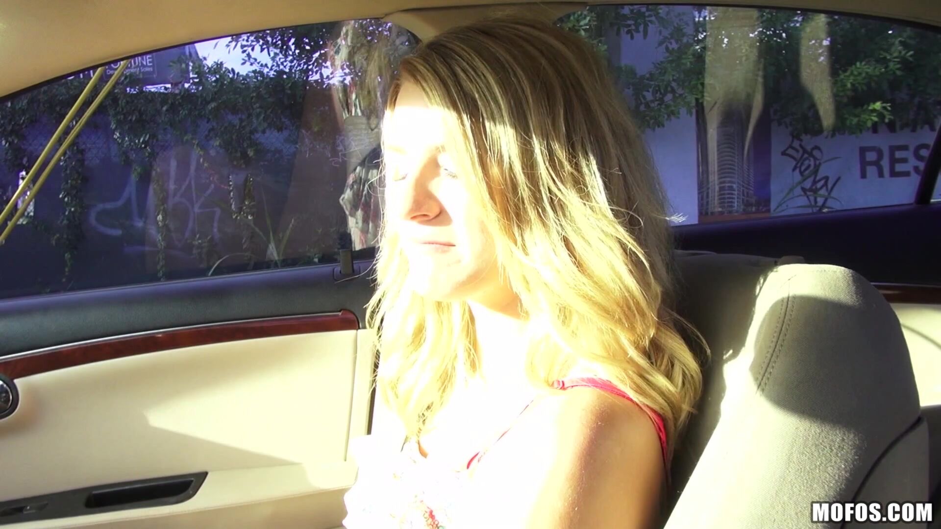 Blonde Gets Nailed on Camera