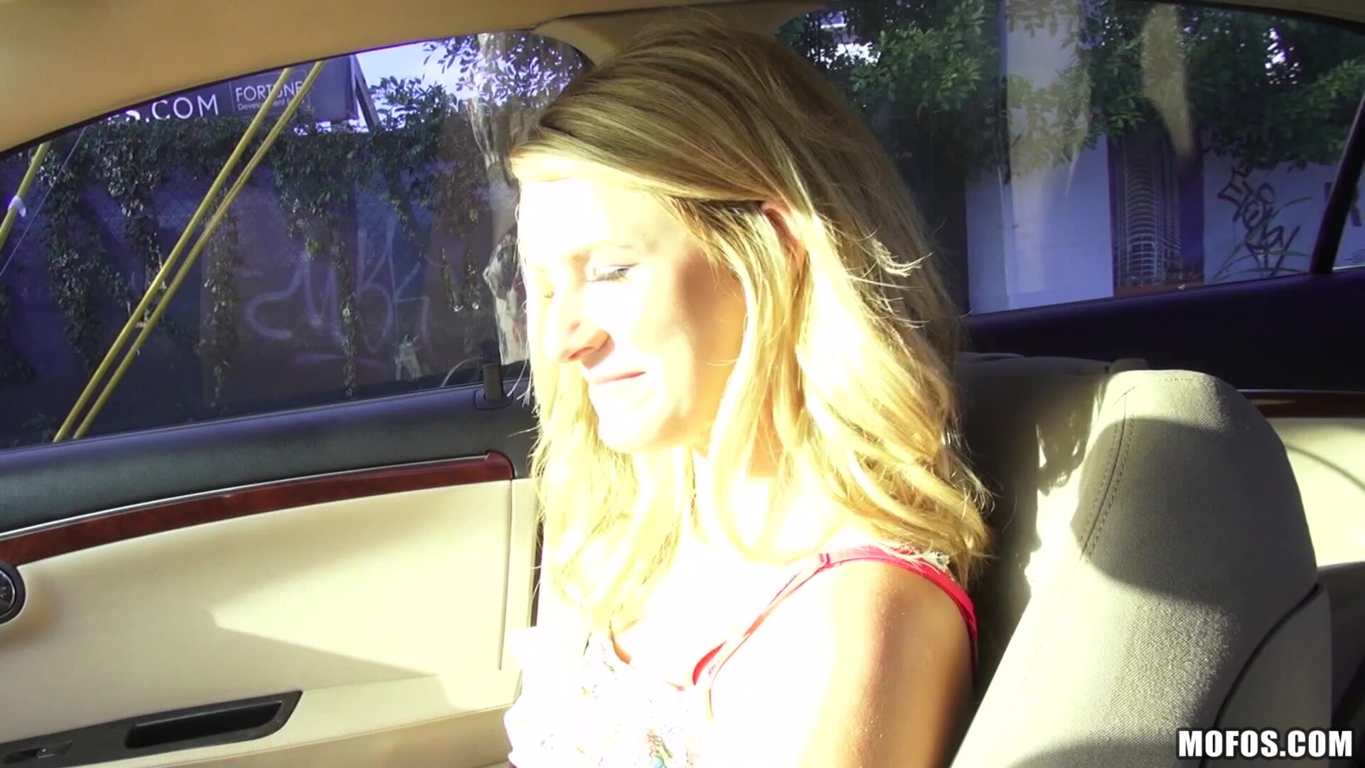 Blonde Gets Nailed on Camera