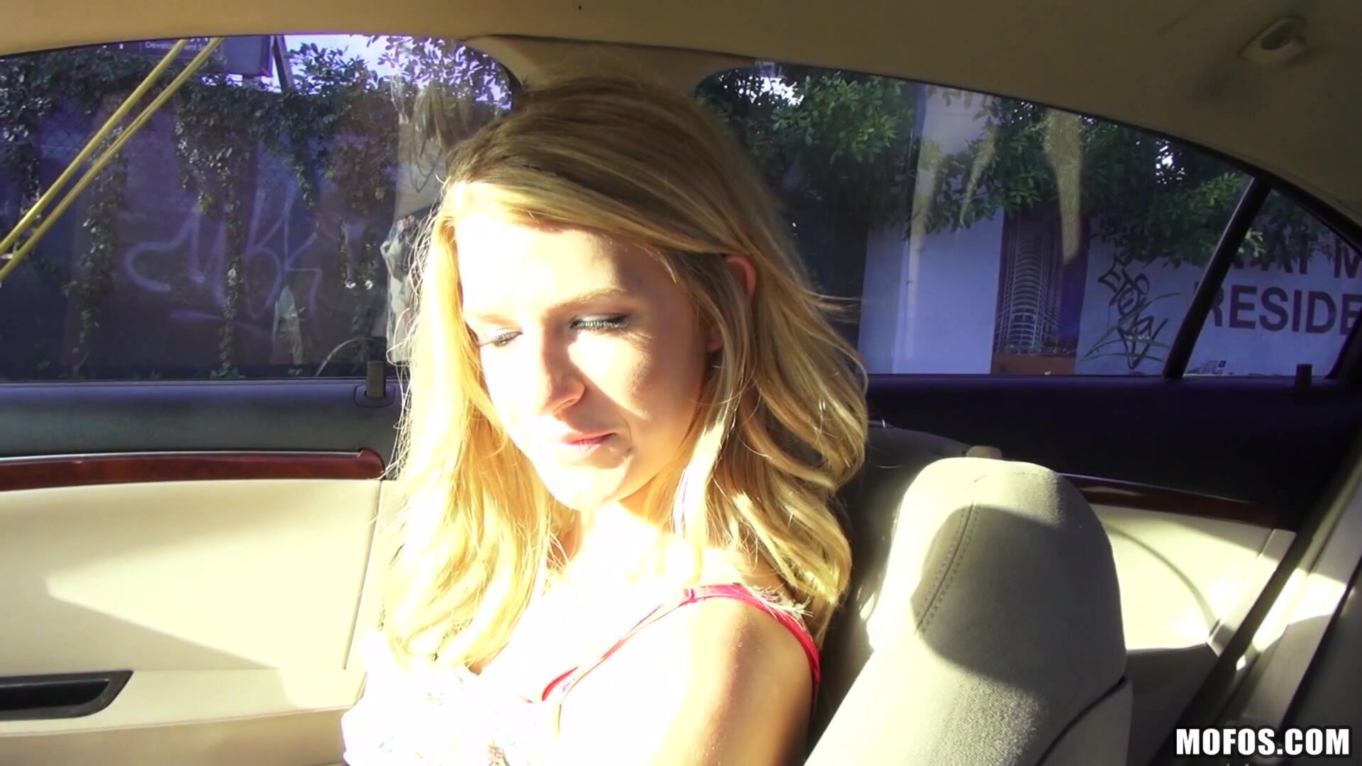 Blonde Gets Nailed on Camera