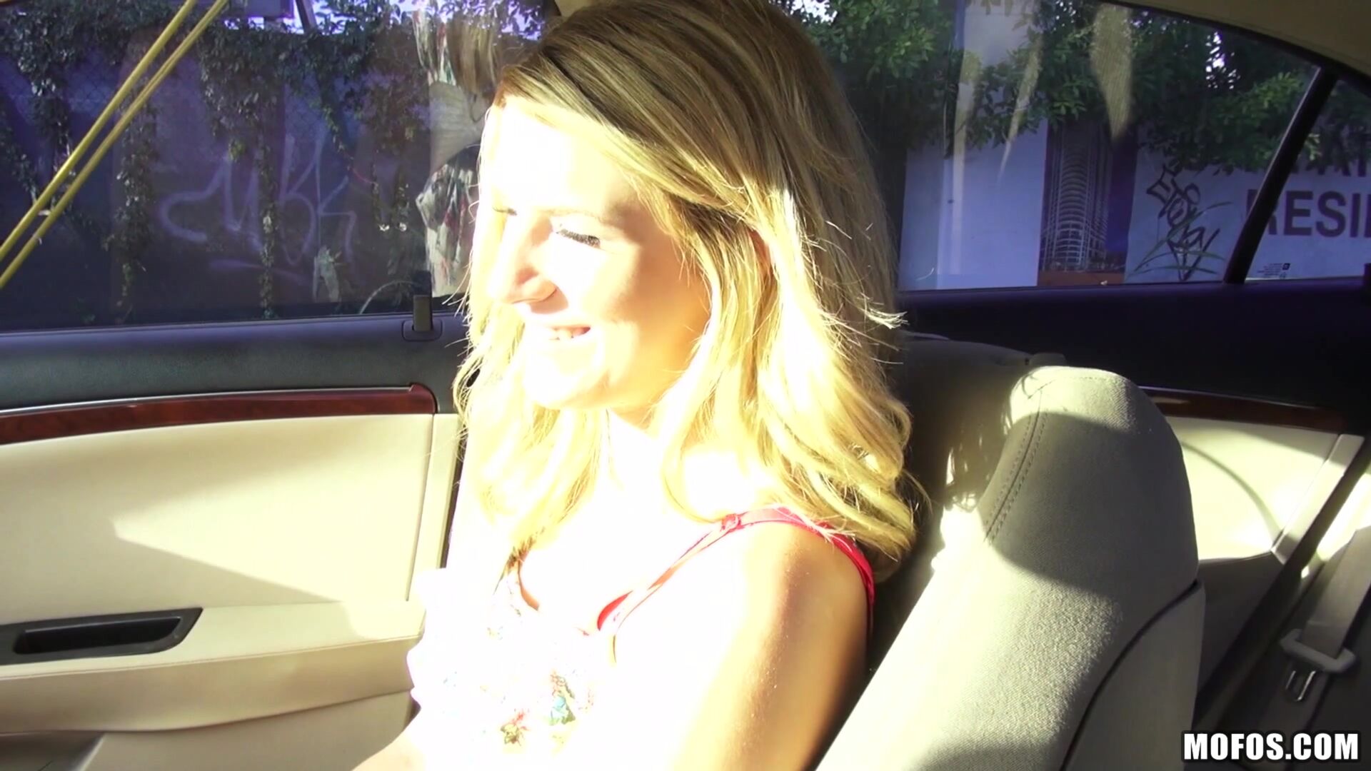 Blonde Gets Nailed on Camera