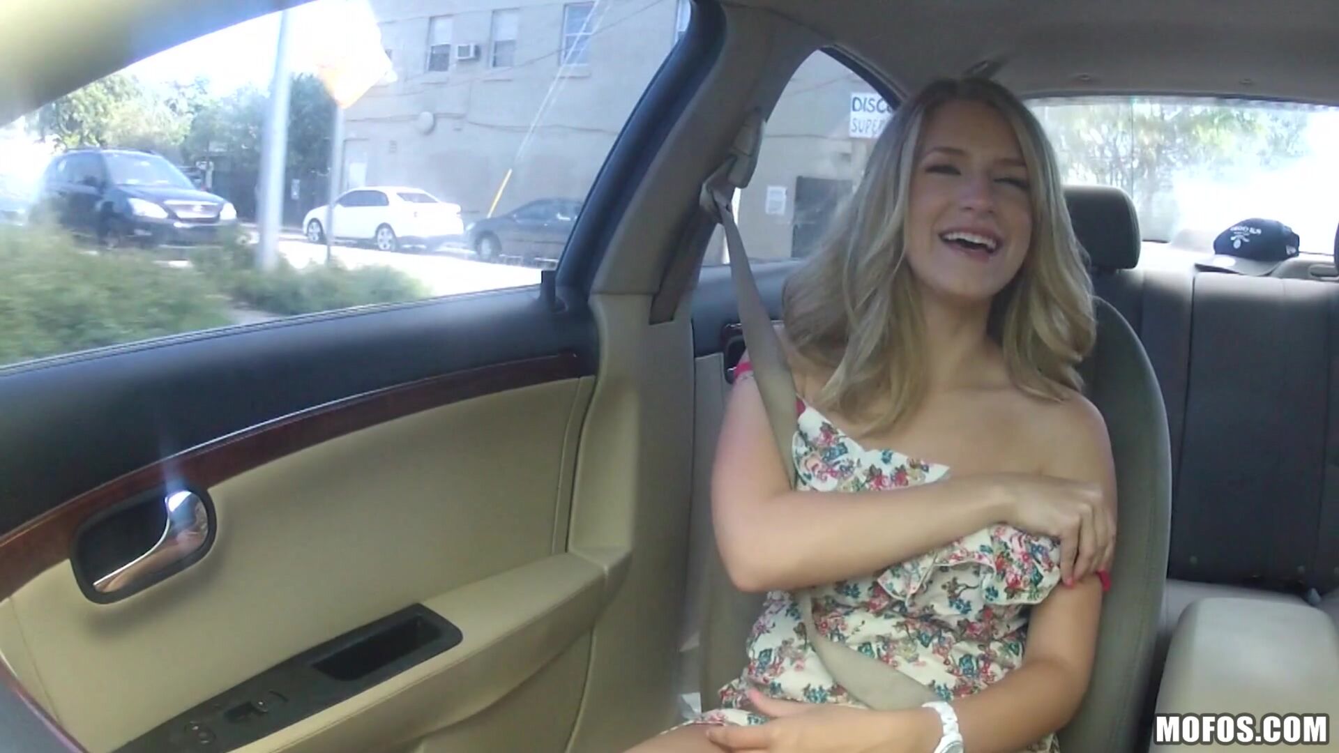 Blonde Gets Nailed on Camera