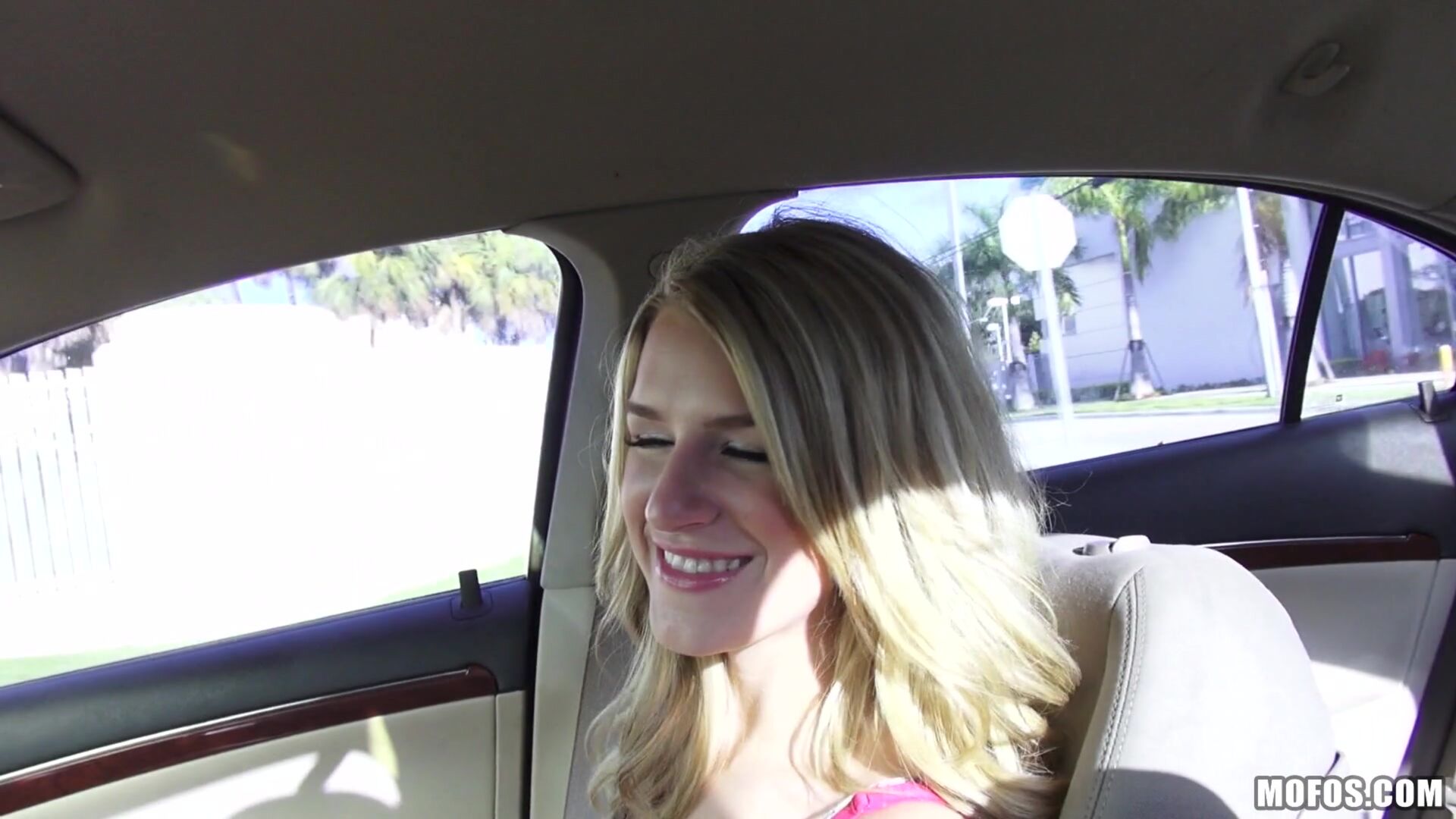 Blonde Gets Nailed on Camera