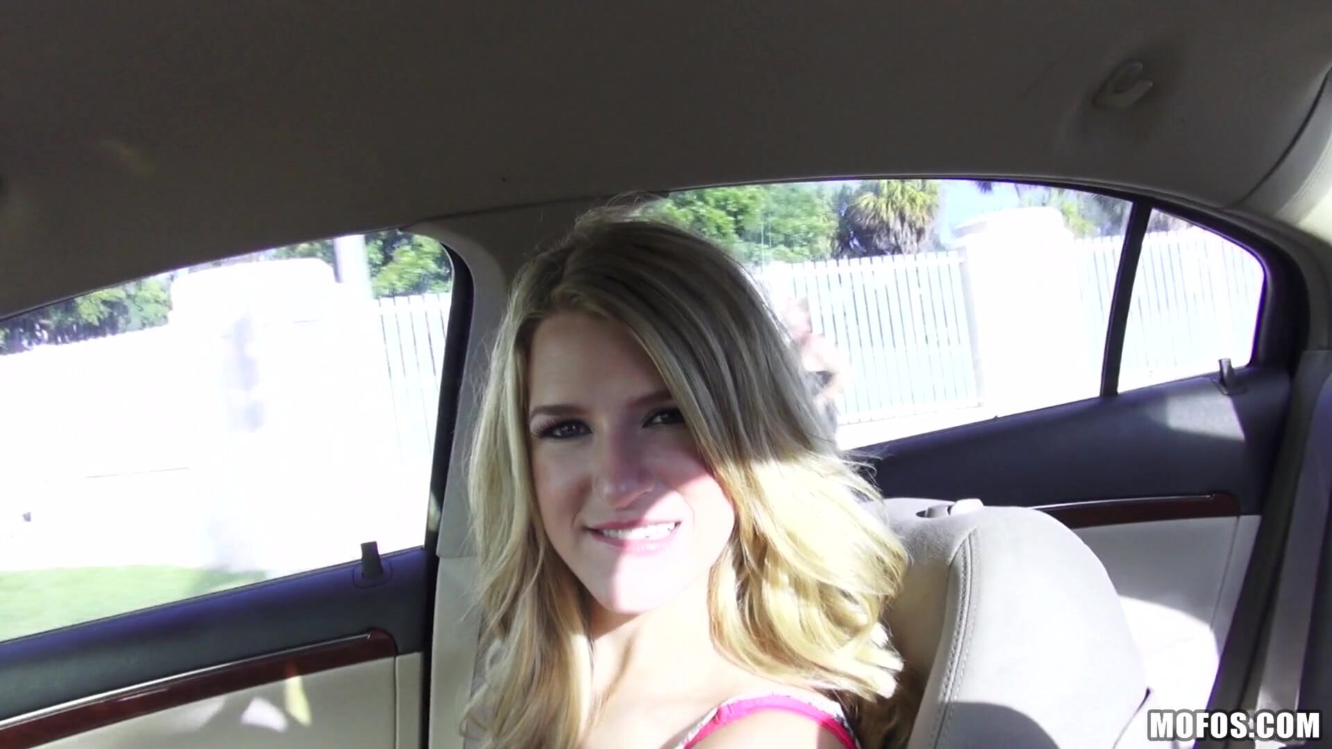 Blonde Gets Nailed on Camera