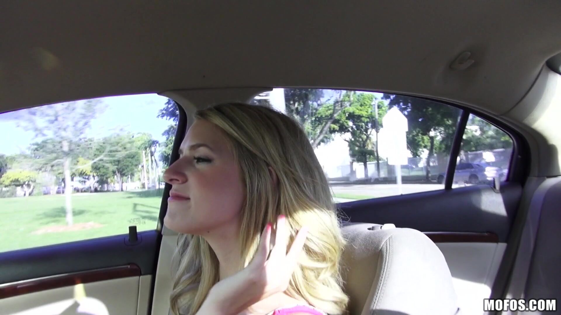 Blonde Gets Nailed on Camera