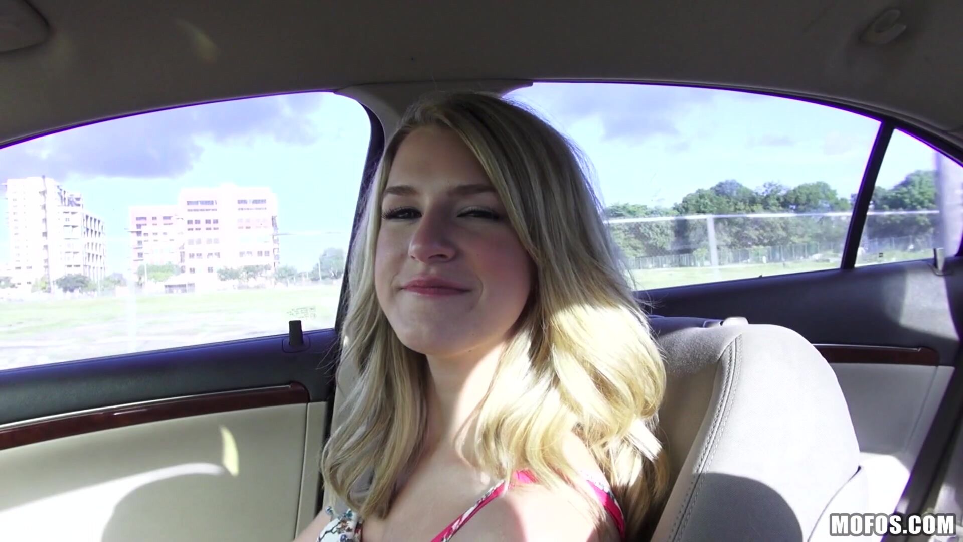 Blonde Gets Nailed on Camera