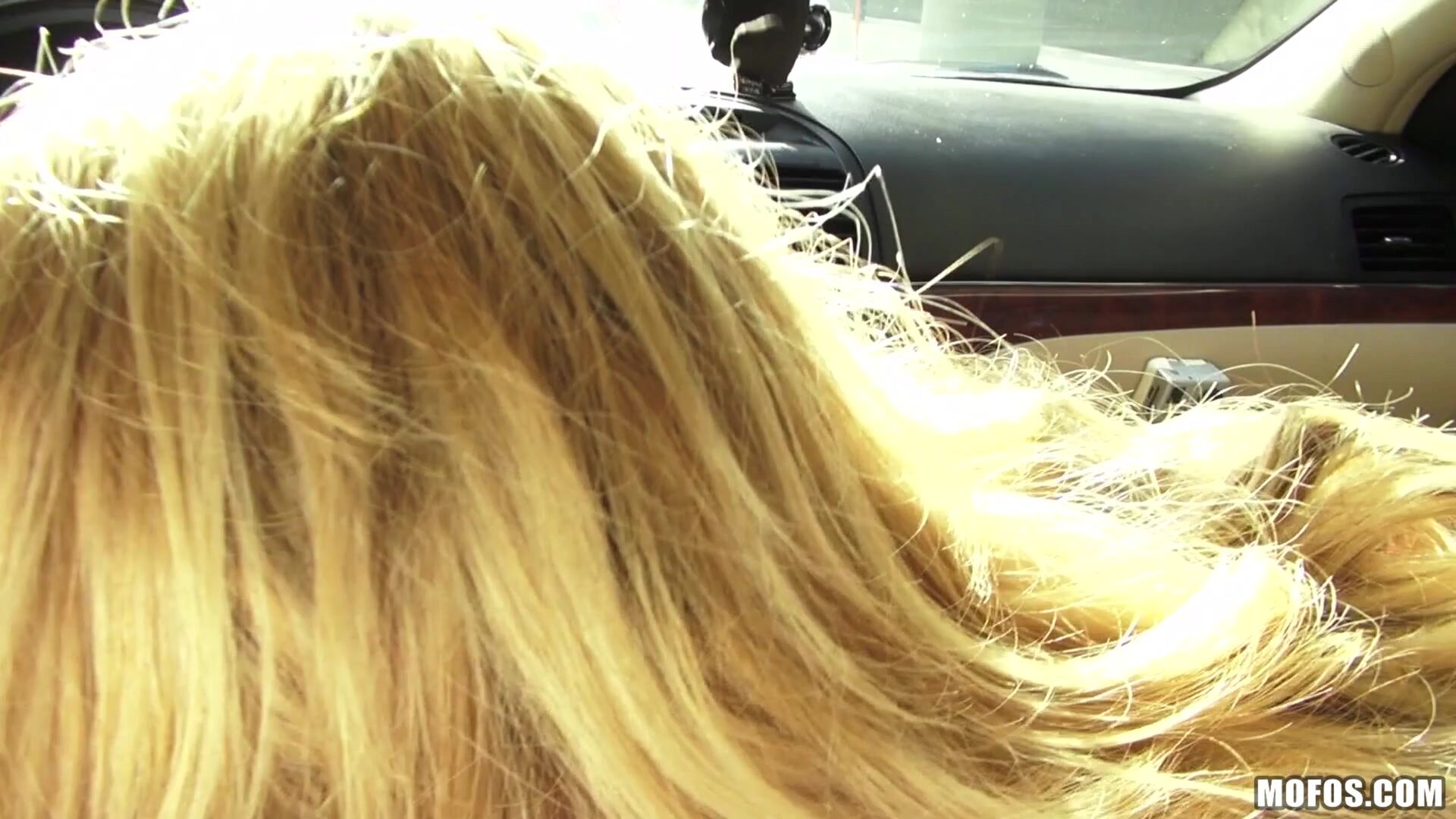 Blonde Gets Nailed on Camera