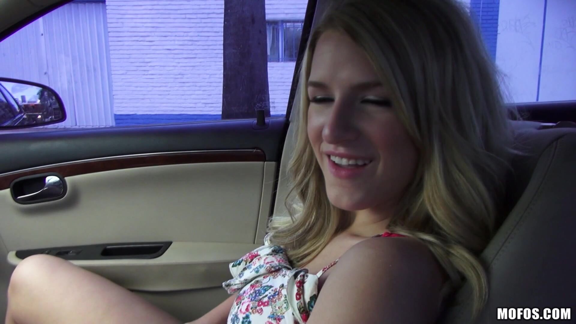 Blonde Gets Nailed on Camera