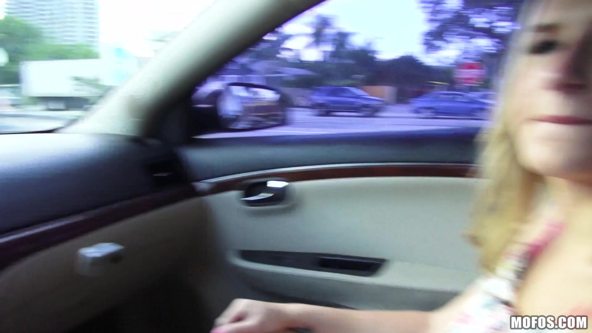 Blonde Gets Nailed on Camera